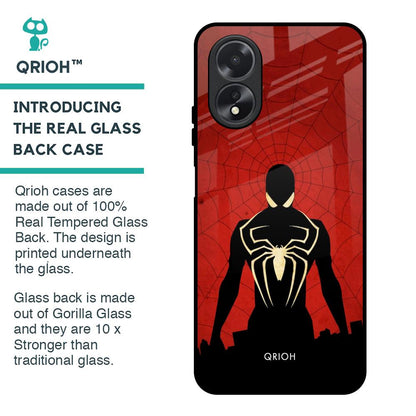 Mighty Superhero Glass Case For Oppo A18