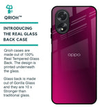 Pink Burst Glass Case for Oppo A18
