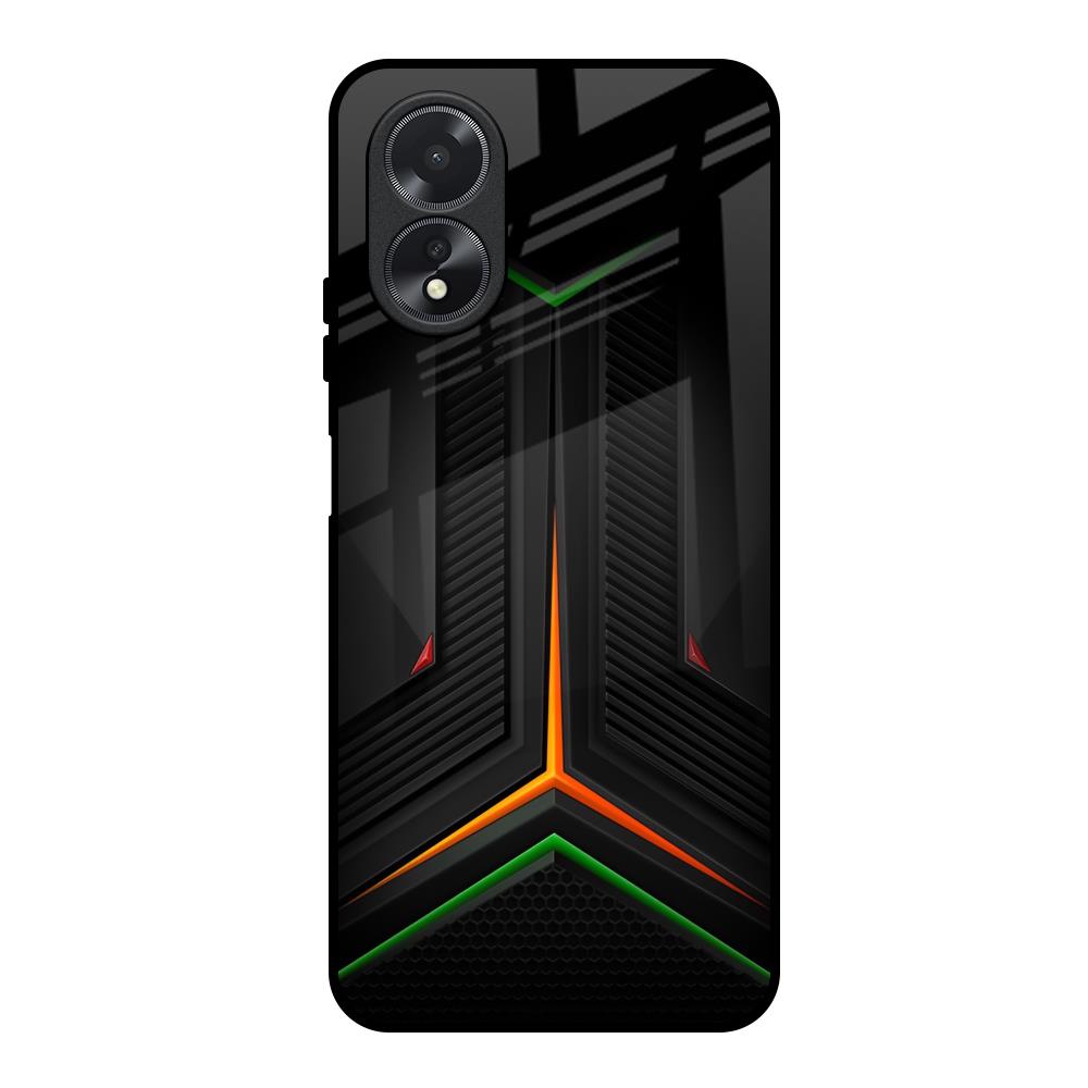Modern Ultra Chevron Oppo A38 Glass Back Cover Online