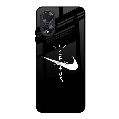 Jack Cactus Oppo A38 Glass Back Cover Online