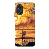 Sunset Vincent Oppo A38 Glass Back Cover Online