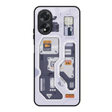 Tech Savvy Oppo A38 Glass Back Cover Online