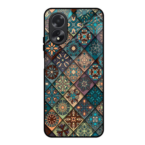 Retro Art Oppo A38 Glass Back Cover Online