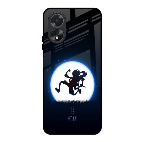 Luffy Nika Oppo A38 Glass Back Cover Online