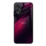 Razor Black Oppo A38 Glass Back Cover Online