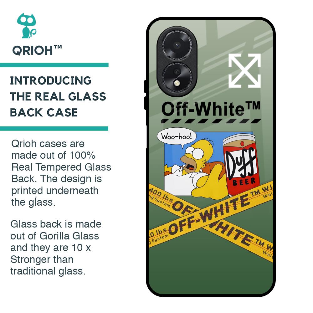 Duff Beer Glass Case for Oppo A38