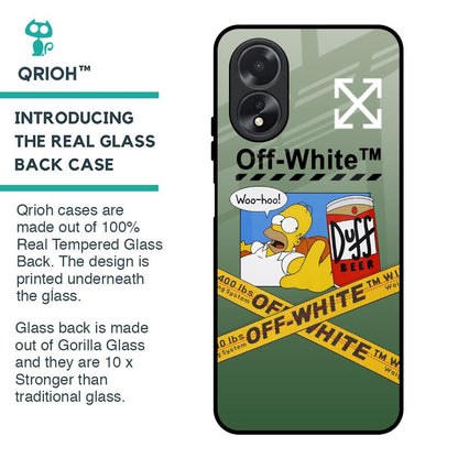 Duff Beer Glass Case for Oppo A38