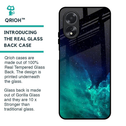 Winter Sky Zone Glass Case For Oppo A38
