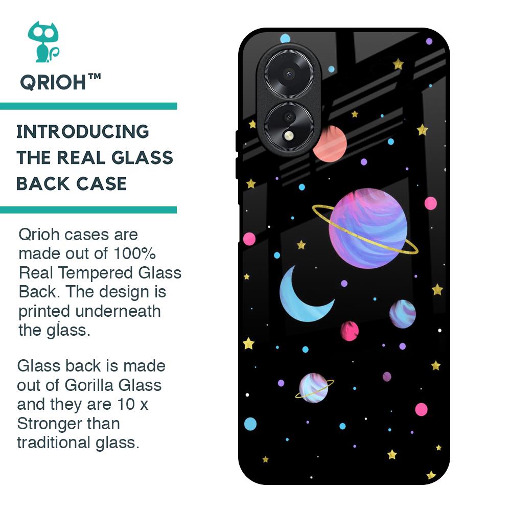 Planet Play Glass Case For Oppo A38
