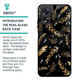 Autumn Leaves Glass Case for Oppo A38