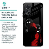 Shadow Character Glass Case for Oppo A38