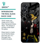Dark Luffy Glass Case for Oppo A38