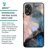 Marble Ink Abstract Glass Case for Oppo A38