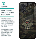 Army Warrior Glass Case for Oppo A38