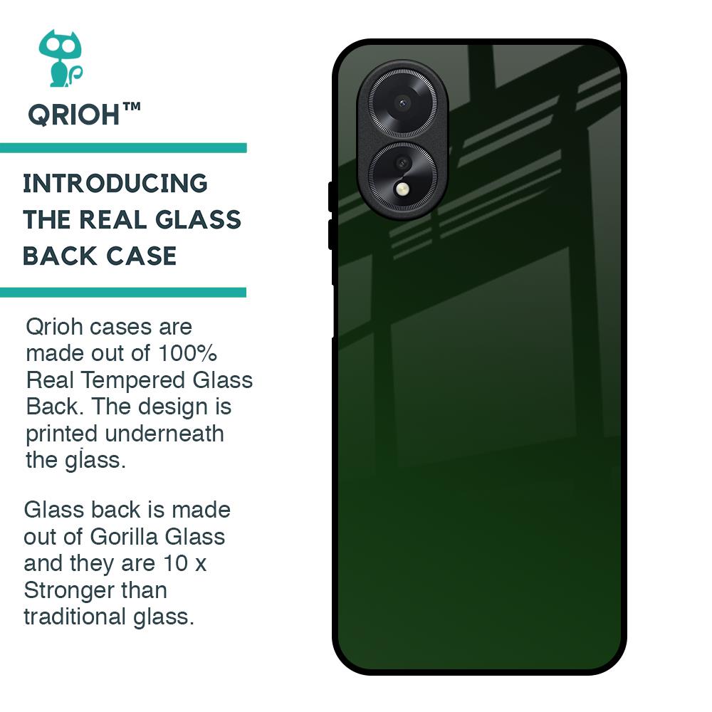 Deep Forest Glass Case for Oppo A38