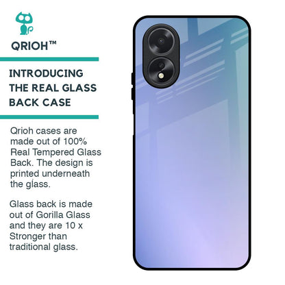 Abstract Holographic Glass Case for Oppo A38