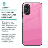 Pink Ribbon Caddy Glass Case for Oppo A38