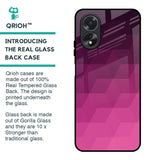 Geometric Pink Diamond Glass Case for Oppo A38