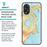 Fly Around The World Glass Case for Oppo A38