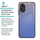 Blue Aura Glass Case for Oppo A38
