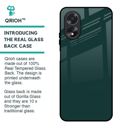 Olive Glass Case for Oppo A38