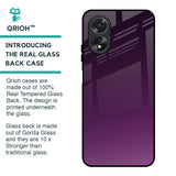 Purple Gradient Glass case for Oppo A38