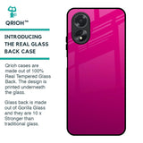 Purple Ombre Pattern Glass Case for Oppo A38
