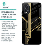 Sacred Logo Glass Case for Oppo A38