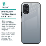Smokey Grey Color Glass Case For Oppo A38
