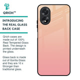 Pastel Pink Gradient Glass Case For Oppo A38