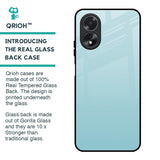 Arctic Blue Glass Case For Oppo A38