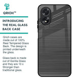Grey Metallic Glass Case For Oppo A38