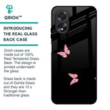 Fly Butterfly Glass Case for Oppo A38
