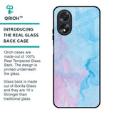 Mixed Watercolor Glass Case for Oppo A38