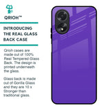 Amethyst Purple Glass Case for Oppo A38