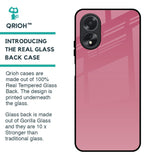 Blooming Pink Glass Case for Oppo A38