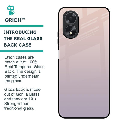 Rose Hue Glass Case for Oppo A38