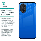 Egyptian Blue Glass Case for Oppo A38