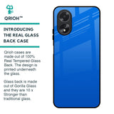 Egyptian Blue Glass Case for Oppo A38