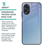 Light Sky Texture Glass Case for Oppo A38