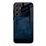 Dark Blue Grunge Samsung Galaxy A35 5G Glass Back Cover Online