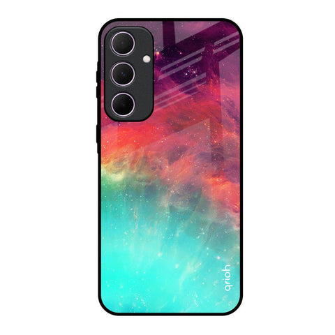 Colorful Aura Samsung Galaxy A35 5G Glass Back Cover Online