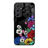 Rose Flower Bunch Art Samsung Galaxy A35 5G Glass Back Cover Online