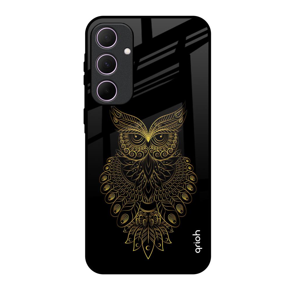 Golden Owl Samsung Galaxy A35 5G Glass Back Cover Online