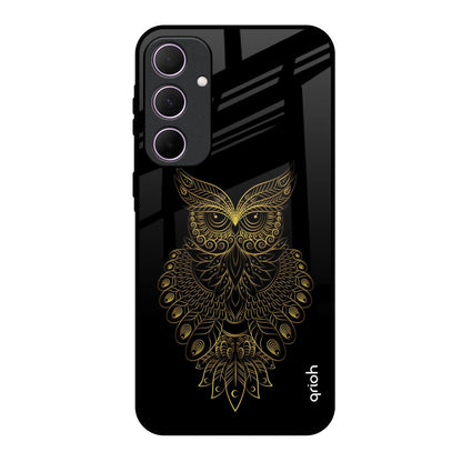 Golden Owl Samsung Galaxy A35 5G Glass Back Cover Online