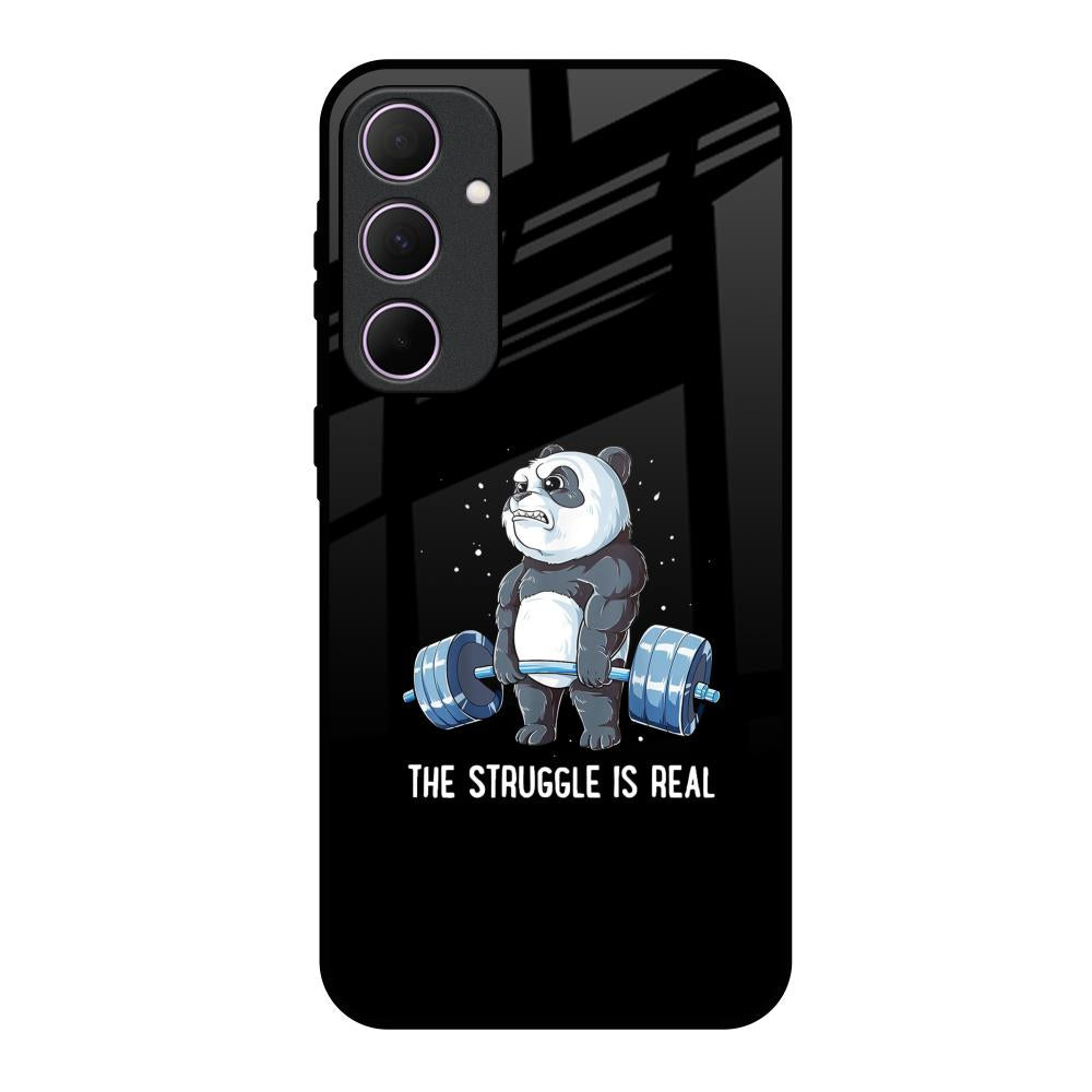 Real Struggle Samsung Galaxy A35 5G Glass Back Cover Online