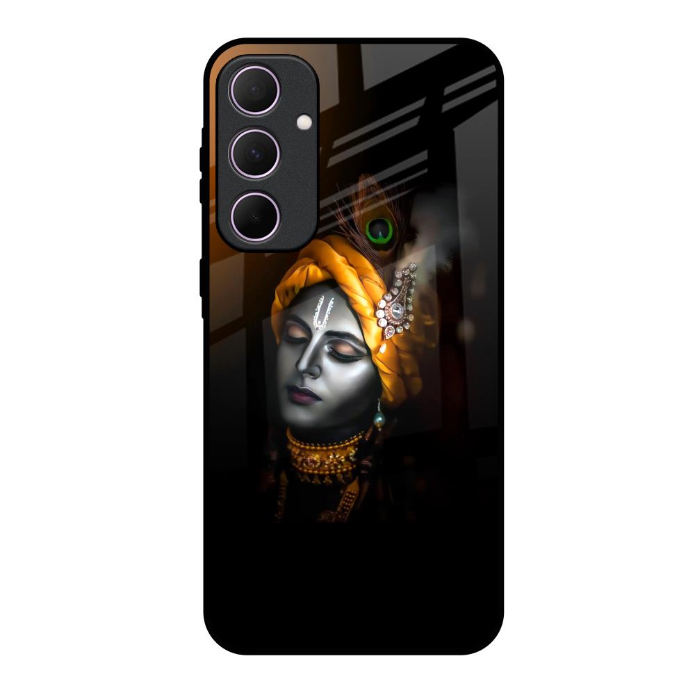 Ombre Krishna Samsung Galaxy A35 5G Glass Back Cover Online