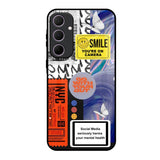 Smile for Camera Samsung Galaxy A35 5G Glass Back Cover Online