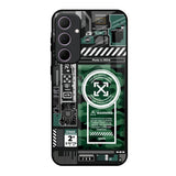 Green Camo Circuit Samsung Galaxy A35 5G Glass Back Cover Online