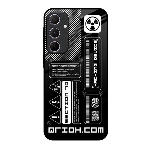 Futuristic Art Samsung Galaxy A35 5G Glass Back Cover Online